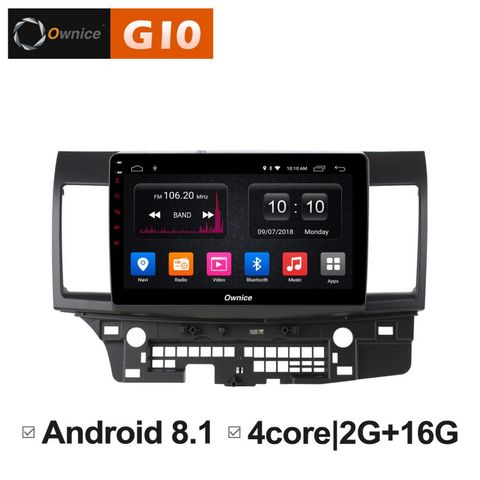Ownice G10 S1632E  Mitsubishi Lancer X (Android 8.1)