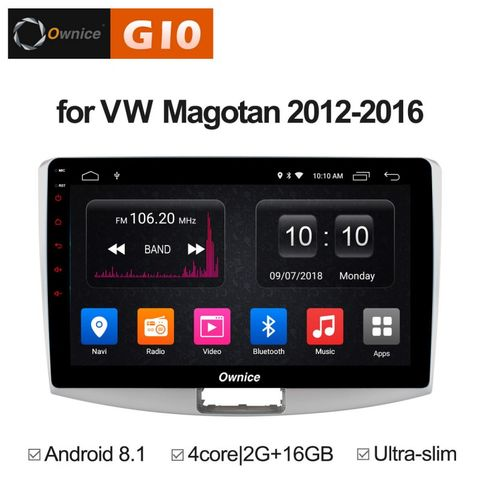 Ownice G10 S1901E  Volkswagen Passat b7 (Android 8.1)