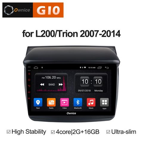 Ownice G10 S9635E  Mitsubishi Pajero Sport (Android 8.1)