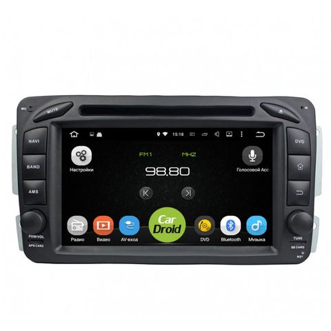 Roximo CarDroid RD-2501D  Mercedes Benz W203 W208 W209 W463 W639 Vito Viano Vaneo