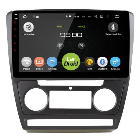 Roximo CarDroid RD-3202FB  Skoda Octavia A5 black