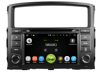 Roximo CarDroid RD-2603D  Mitsubishi Pajero 4
