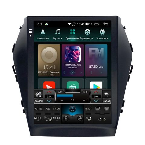 Roximo RT-2019-N17  Hyundai SantaFe 3 Navi, 2017-2019