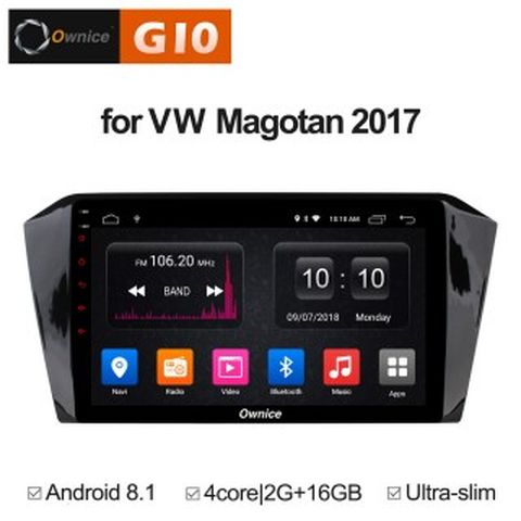 Ownice G10 S1902E  Volkswagen Passat b8 (Android 8.1)